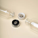 Borosilicate Glass Water Bottle with Plastic Cap – Leakproof – Home Hatch Pakistan