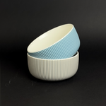 Ribbed Style Porcelain Bowls | Kitchenware