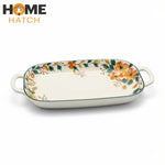 Brilliant 14" Oval Plate with Handle
