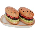 Burger Salt and Pepper Shakers Set - homehatchpk