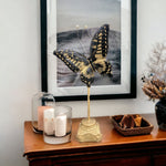 Butterfly Gold & Black Table Desktop Ornament | Home Décor
