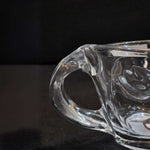 Delisoga Solid Glass Handle Tea Cups | Green tea Set of 6