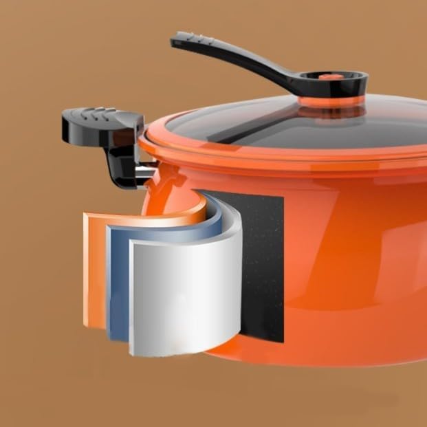 Non-stick Cast Iron Micro Pressure Cooker | Cookware