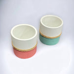 Cemented Flower Pot with Jute Rope - Home Hatch