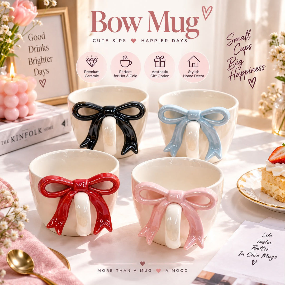 3D bow ceramic coffee mug, ribbon handle coffee mug, bow handle ceramic mug, cute aesthetic tea cup, 3D ribbon coffee cup, bowknot ceramic mug, coquette coffee mug, cute ceramic mug Pakistan, aesthetic coffee mug Pakistan, ribbon handle mug Pakistan, 3D bow mug Pakistan, bow coffee cup Pakistan, decorative ceramic tea cup, ceramic coffee mug with bow handle, aesthetic chai cup, unique tea and coffee cups, cute drinkware Pakistan, coffee corner accessories, gift for coffee lovers Pakistan, birthday gift mug