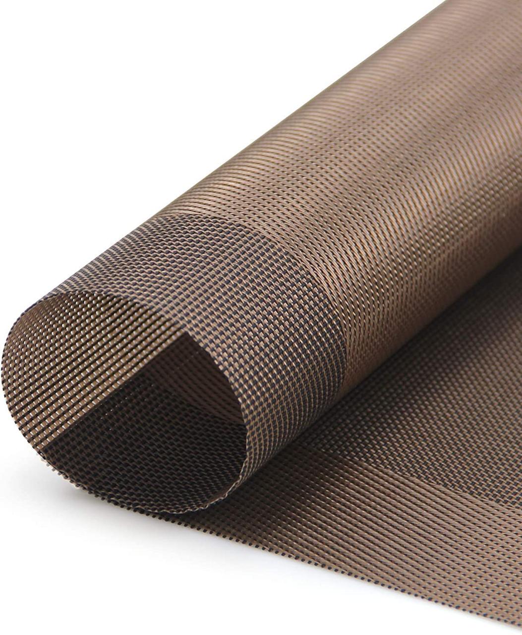 Checkered PVC Table Placemats –Dining Mats Set of 6