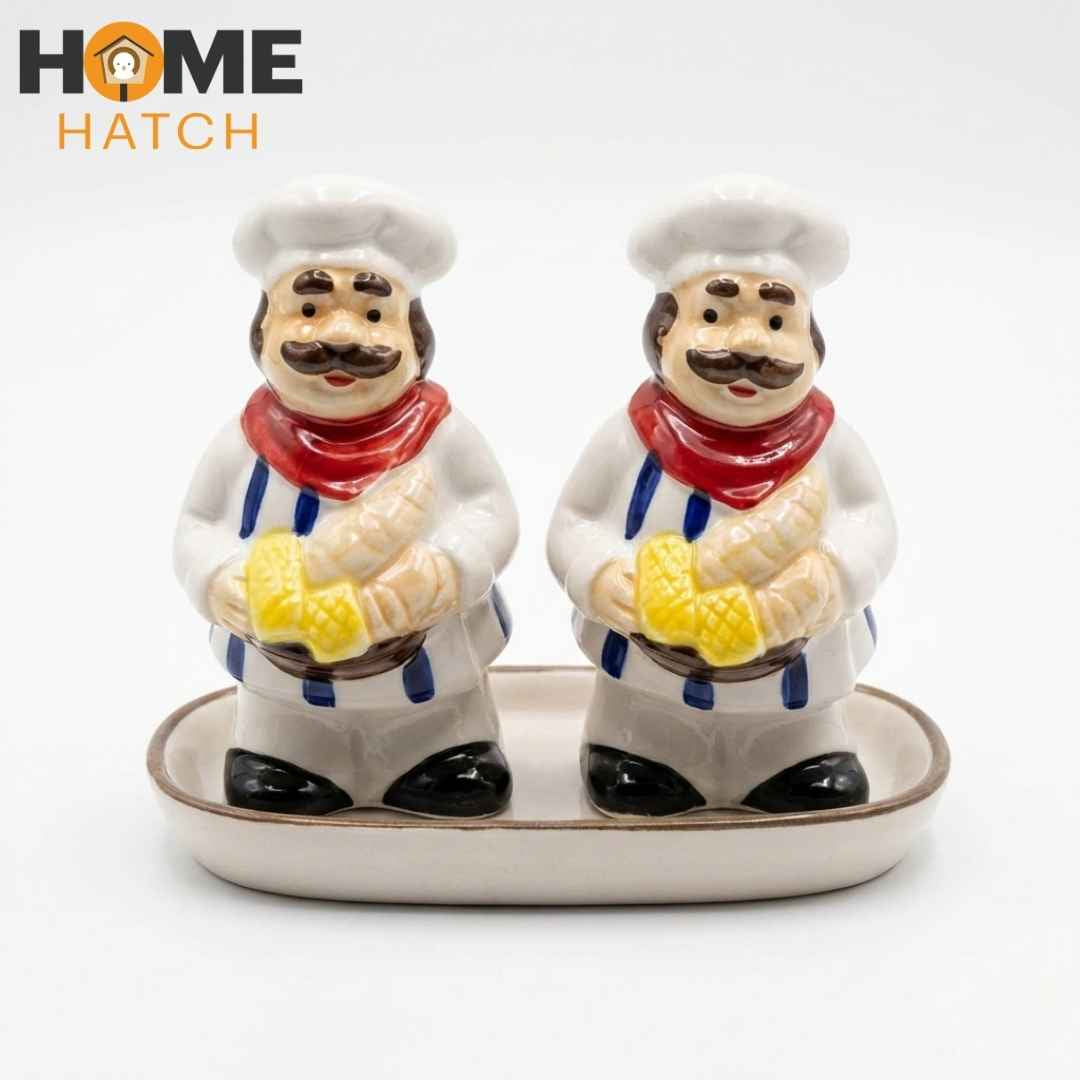 بسٹرو شیف نمک اور کالی مرچ شیکر سیٹ | باورچی خانے کے لوازمات