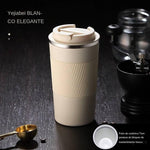 Insulated Stainless Steel Car/Travel Coffee Mug with Non-Slip Case - Home Hatch