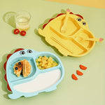 Cute Dinosaur Toddlers Serving set | Children Food Supplement Tableware - Home Hatch