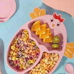 Cute Toddlers Serving set | Children Food Supplement Tableware
