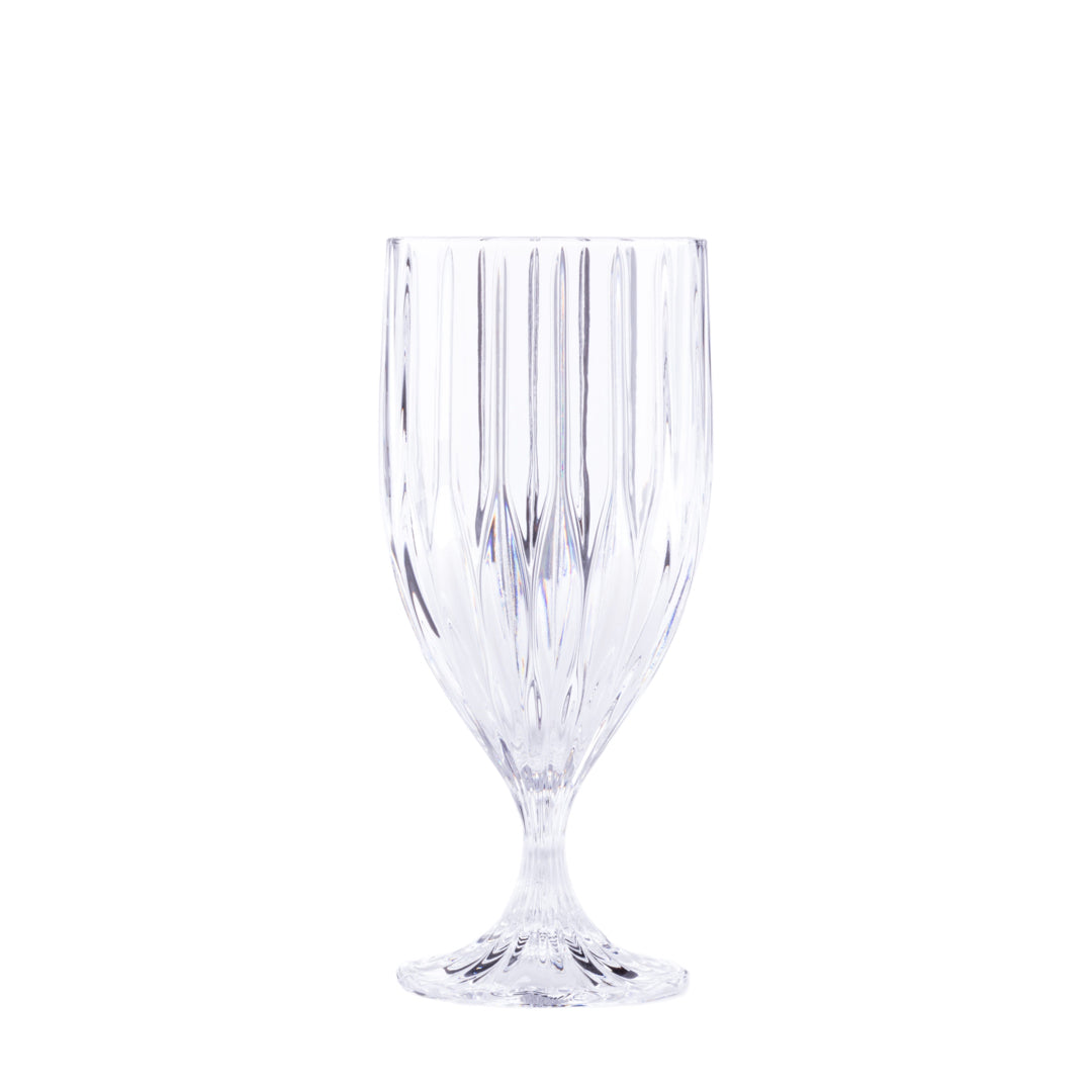 Delisoga Elegant Ripple Wine Glass Set – 6 Pcs (340ml)
