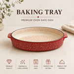Danny Ceramic Baking Tray – premium oven safe dish with handles – Home Hatch PakistanDANNY HOME ceramic baking trayoval ceramic baking dishoven safe ceramic dishceramic casserole dishoval baking trayceramic oven dishoven to table bakewareceramic roasting dishpremium ceramic bakewareceramic baking dish PakistanDANNY HOME oval ceramic baking tray and premium oven-safe dish for casseroles, roasting, baked pasta, vegetables and table serving.