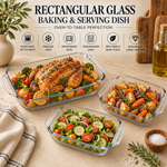 DELISOGA rectangular glass baking dish, glass baking dish with handles, rectangular glass baking dish, glass serving dish, glass casserole dish, clear glass baking dish, oven to table baking dish, glass bakeware, rectangular casserole dish, lasagna baking dish, glass roasting dish, baking and serving dish, glass oven dish, kitchen bakeware, DELISOGA glass dish, glass baking dish Pakistan, baking dish with handles Pakistan, glass bakeware Pakistan, casserole dish Pakistan, buy glass baking dish Pakistan.