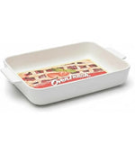 danny home 10 inch ceramic rectangular baking dish oven safe bakeware tray – Pakistan