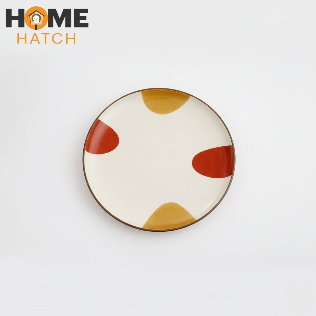 Danny Home 10.5″ Dinner Plate – Premium Ceramic Tableware