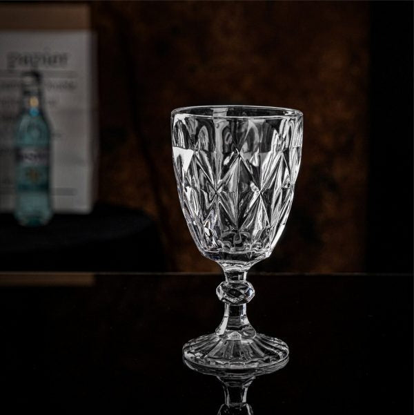 Delisoga crystal style stemmed glass set of 6 340ml – Home Hatch Pakistancrystal style stemmed glass setDelisoga glass set Pakistan340ml stemmed glassesglass set of 6 PakistanHome Hatch glasswarejuice glasses with stemcrystal patterned glassesdining glass set Pakistanmocktail serving glassespremium glass set