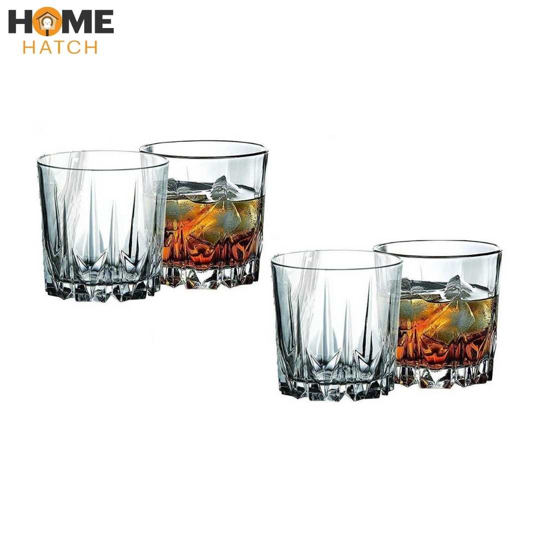 Delisoga Old Fashioned 6-Pcs Drinking Glass
