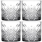 Delisoga Premium Transparent Thick Walled Drinking Glass - Set of 6 - Home Hatch