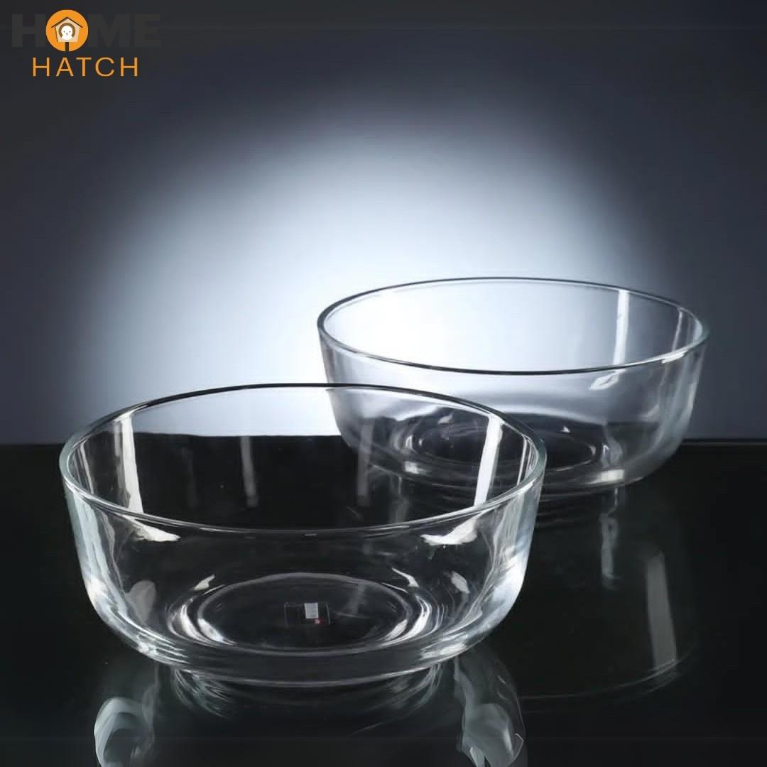 Delisoga Clear All Purpose Serving Bowls - 6pcs | Tableware