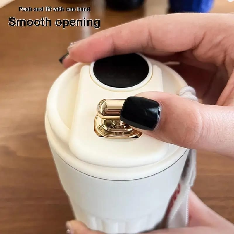 Digital Smart Insulated Coffee Mug With LED Temperature Display - Home Hatch