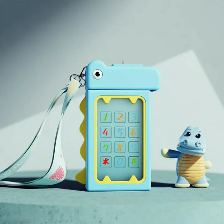 Kids Dino Drinking Water Bottle With Strap