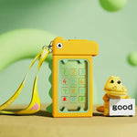 Kids Dino Drinking Water Bottle With Strap