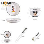 Disney Mickey Ceramic 6-Piece Bowl Set