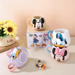 Disney Mickey & Friends Embossed Character Ceramic Mug – 450ml