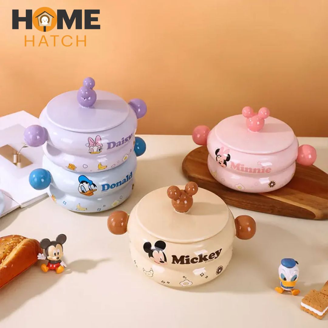Disney Mickey & Friends Porcelain Soup Pot – 820ml