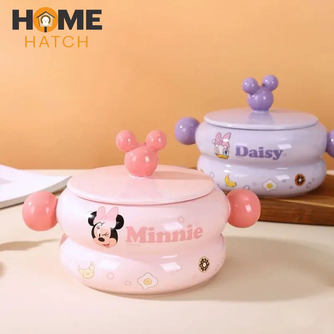 Disney Mickey & Friends Porcelain Soup Pot – 820ml