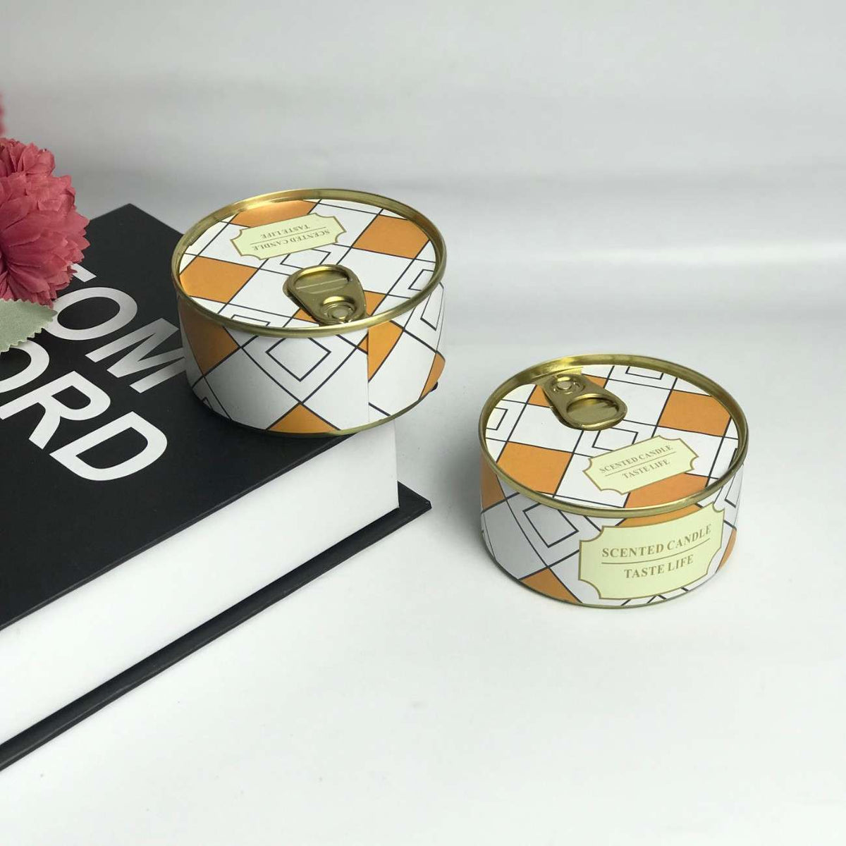Double Wick Scented Soy Candles in Tin Can