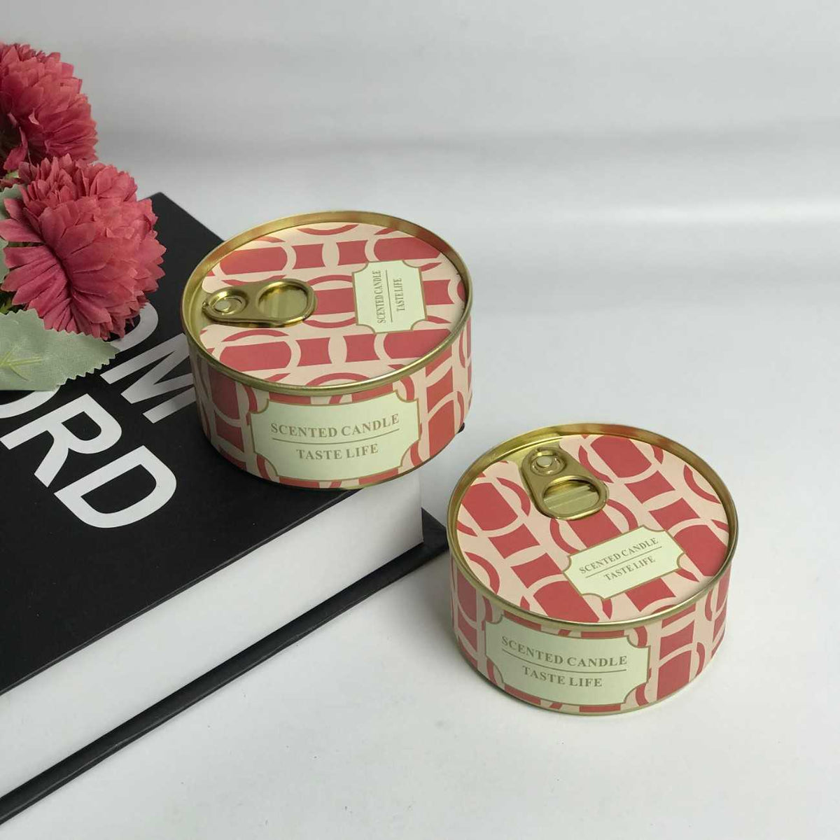 Double Wick Scented Soy Candles in Tin Can