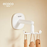 ECOCO 360° Rotating Hexagonal Wall Hook – Multifunctional Swivel Hanger – Home Hatch Pakistan