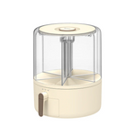 ECOCO 360° Rotary Grains Storage Box – Divided Rice & Cereal Dispenser”
