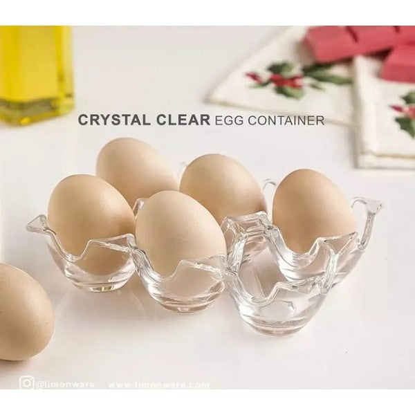 Transparent Acrylic Egg Tray | Storage Container