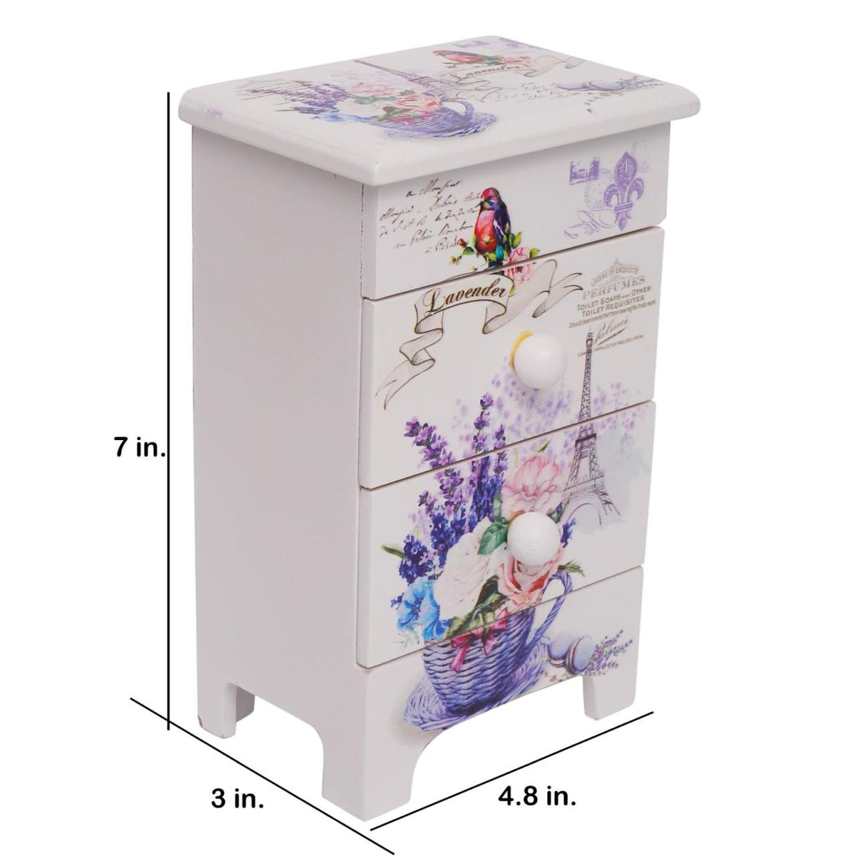 Elegant 3-Layer Jewellery Box | Storage Organizer With Mirror