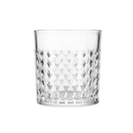 Delisoga Premium Transparent Thick Walled Drinking Glass - Set of 6