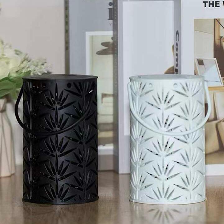 Floral Cut Work Lantern Shaped Led Candle Lights | Home Decor