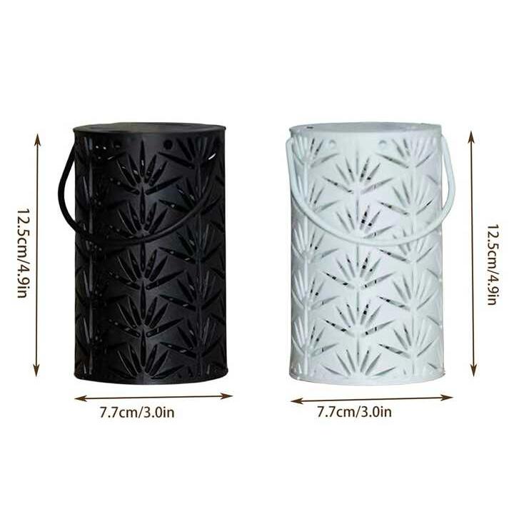 Floral Cut Work Lantern Shaped Led Candle Lights | Home Decor