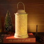 Floral Cut Work Lantern Shaped Led Candle Lights | Home Decor