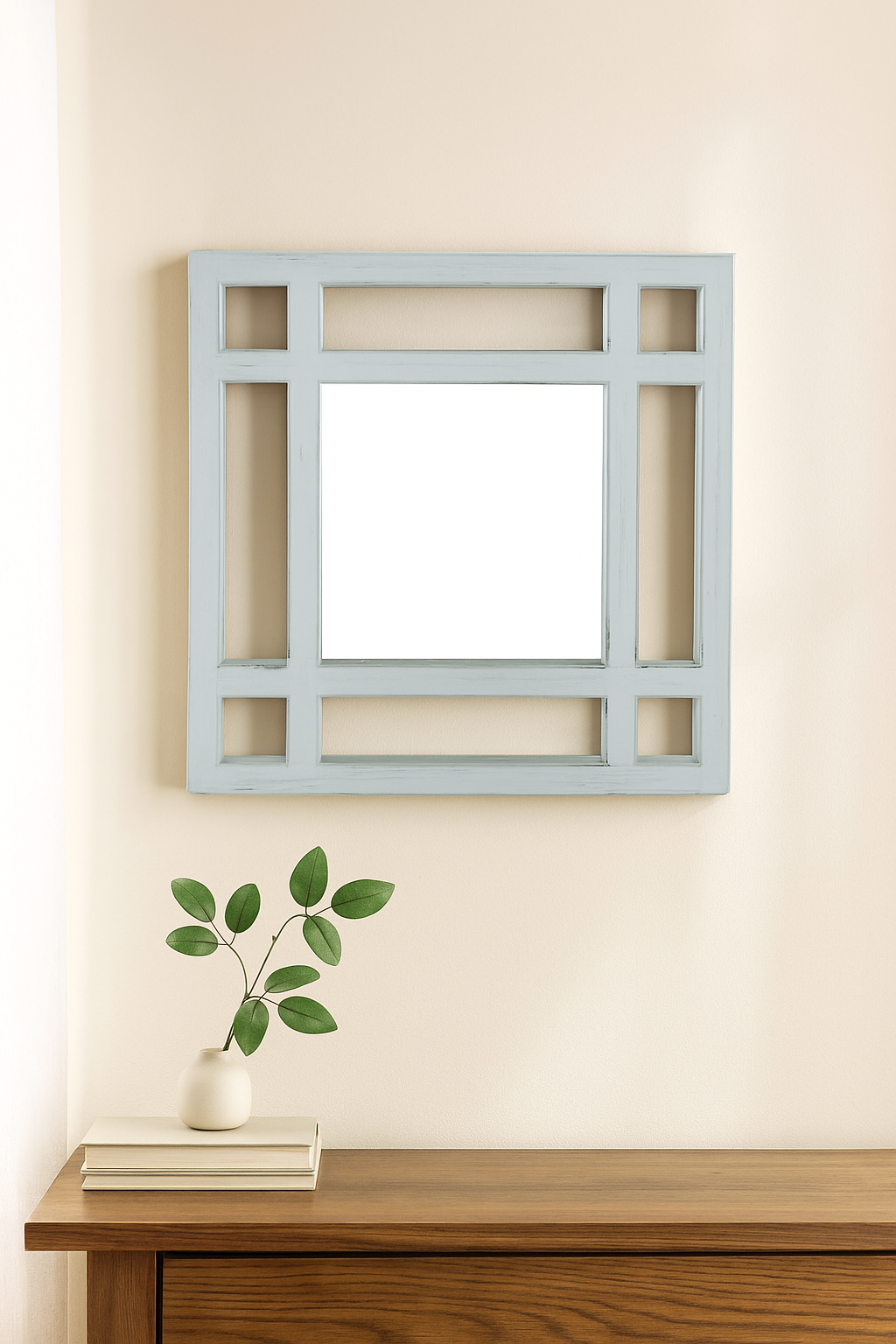 Square Mirrors Frame Wall Hanging | Wall Décor