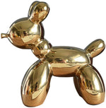 Gold Balloon Dog Statue | Figurine | Home Décor