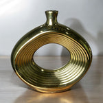 Vintage Stylish Golden Flower Vase | Home Decor | Pots & Vases