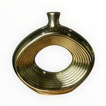 Vintage Stylish Golden Flower Vase | Home Decor | Pots & Vases