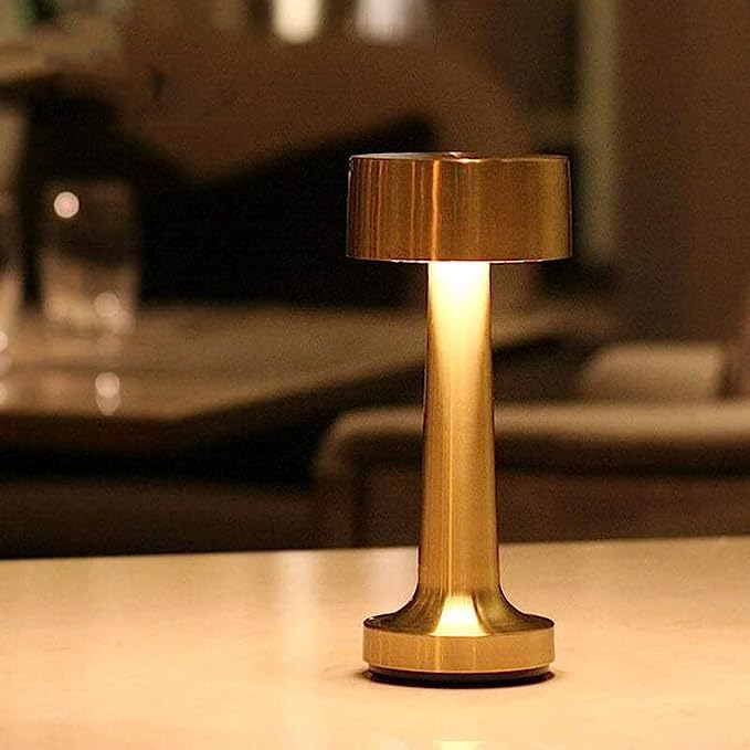 Nordic Minimalist Golden Touch Lamp - 3 Colour Changing Lamp