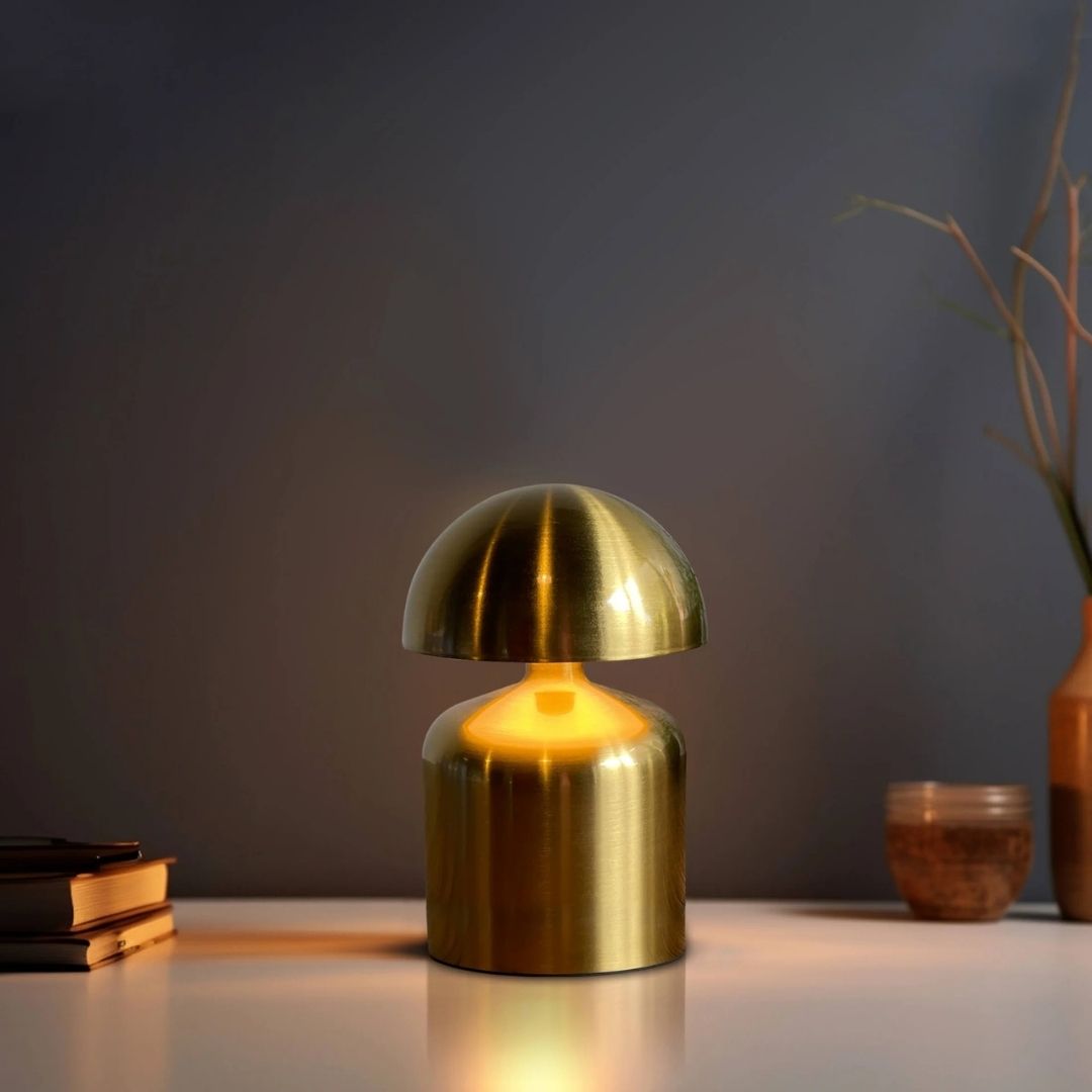 Nordic Minimalist Golden Touch Lamp - 3 Colour Changing Lamp