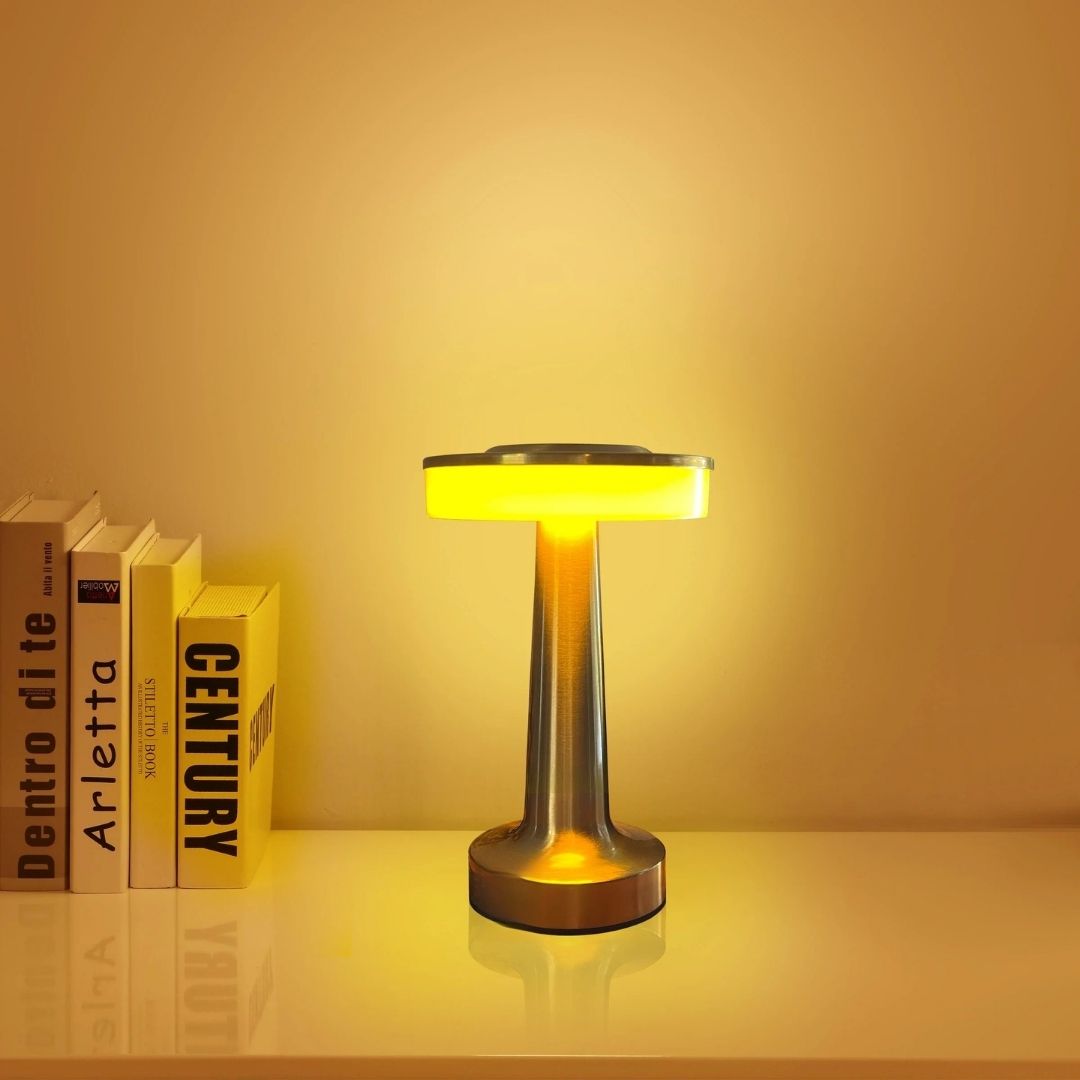 Nordic Minimalist Golden Touch Lamp - 3 Colour Changing Lamp