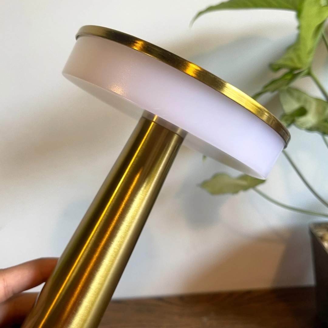 Nordic Minimalist Golden Touch Lamp - 3 Colour Changing Lamp