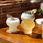 Gourd Shaped High Borosilicate Glass Cup Pakistan – Heat Resistant Transparent Drinkware for Coffee, Milk Tea, Juices, Cocktails & Desserts