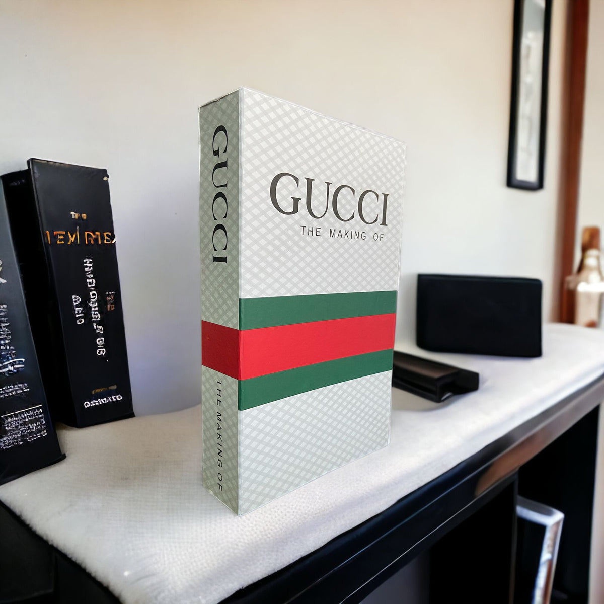 Gucci Faux Decorative Designer Books | Home Decor - Home Hatch